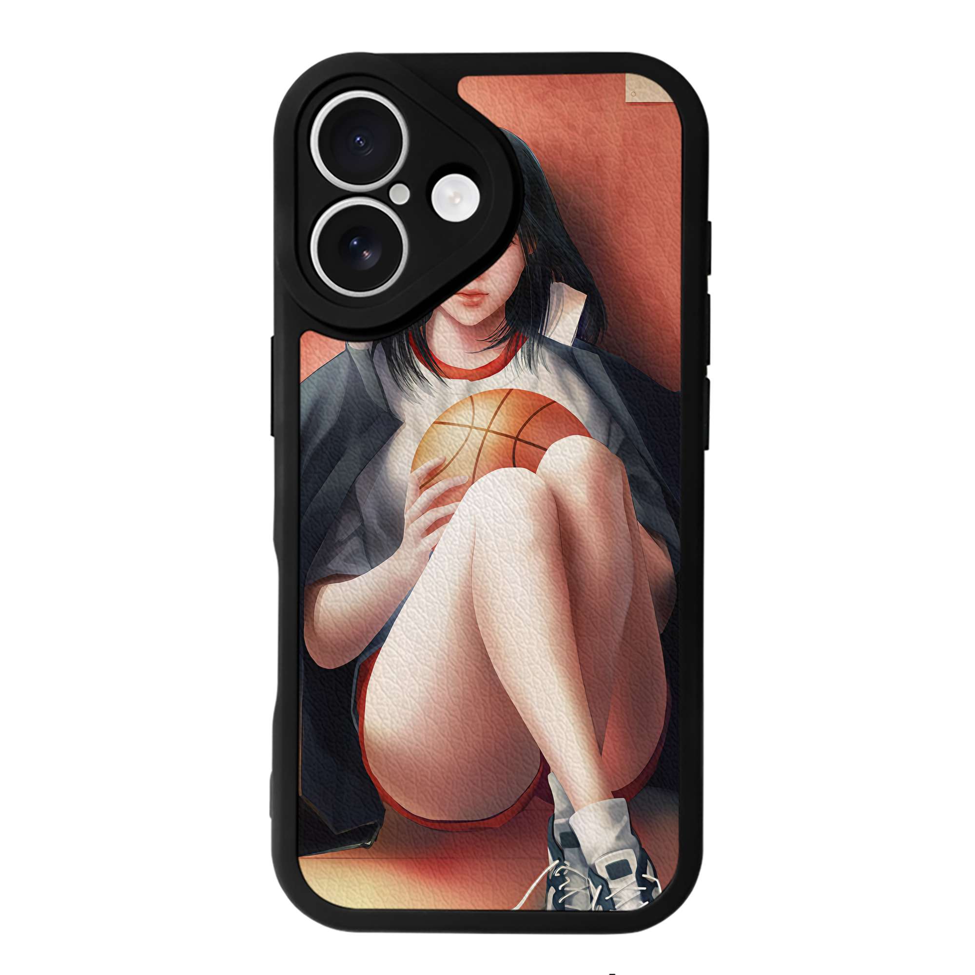 （画像用） SLAM DUNK／スラムダンク 【iPhone 16シリーズ対応】シリコンスマホケース（レザー調） 材質：シリコン